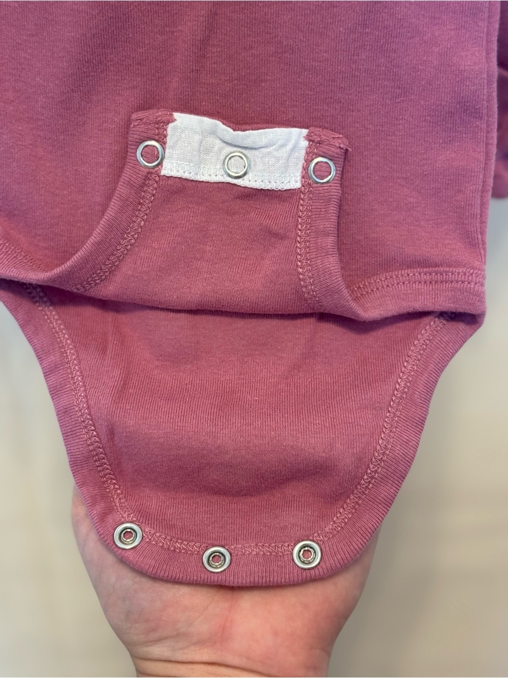 Carter’s - Long-Sleeve Bow Print One-Piece Bodysuits - Pink & White - Picture 16 of 16